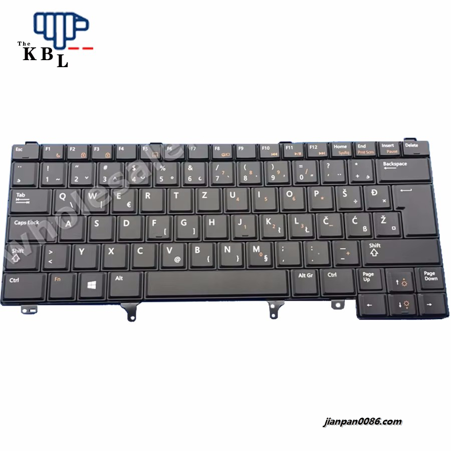 Picture of Original New SA SL Serbia Language For Dell Latitude E5420 E5430 E6220 E6230 Laptop Keyboard 04P4RD PK130LY3F33
