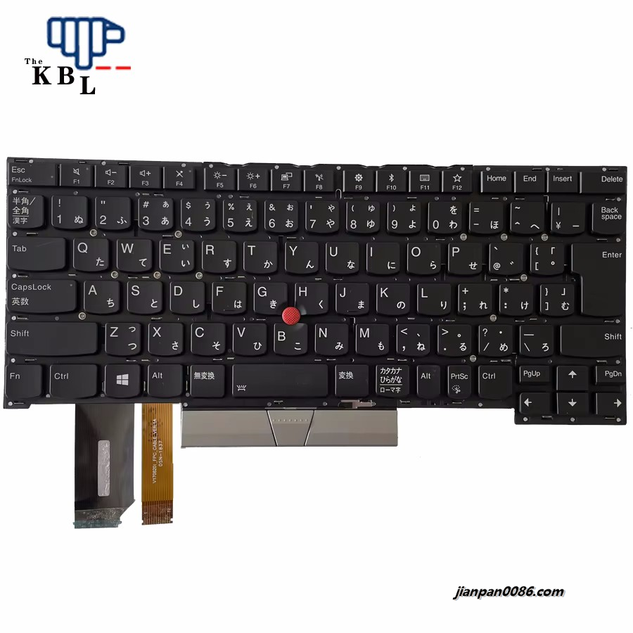 Picture of Original New For Lenovo Thinkpad T490S Japanese Language Laptop Keyboard PK131BR2D35 8614E452
