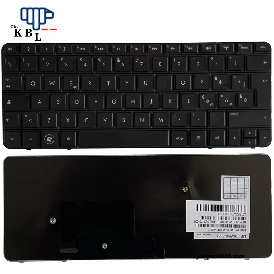 Picture of Original New Italy Language For HP MINI 210-2000 1103 110-3500 110-4100 Black Laptop MP-10K86I0-88613PE336