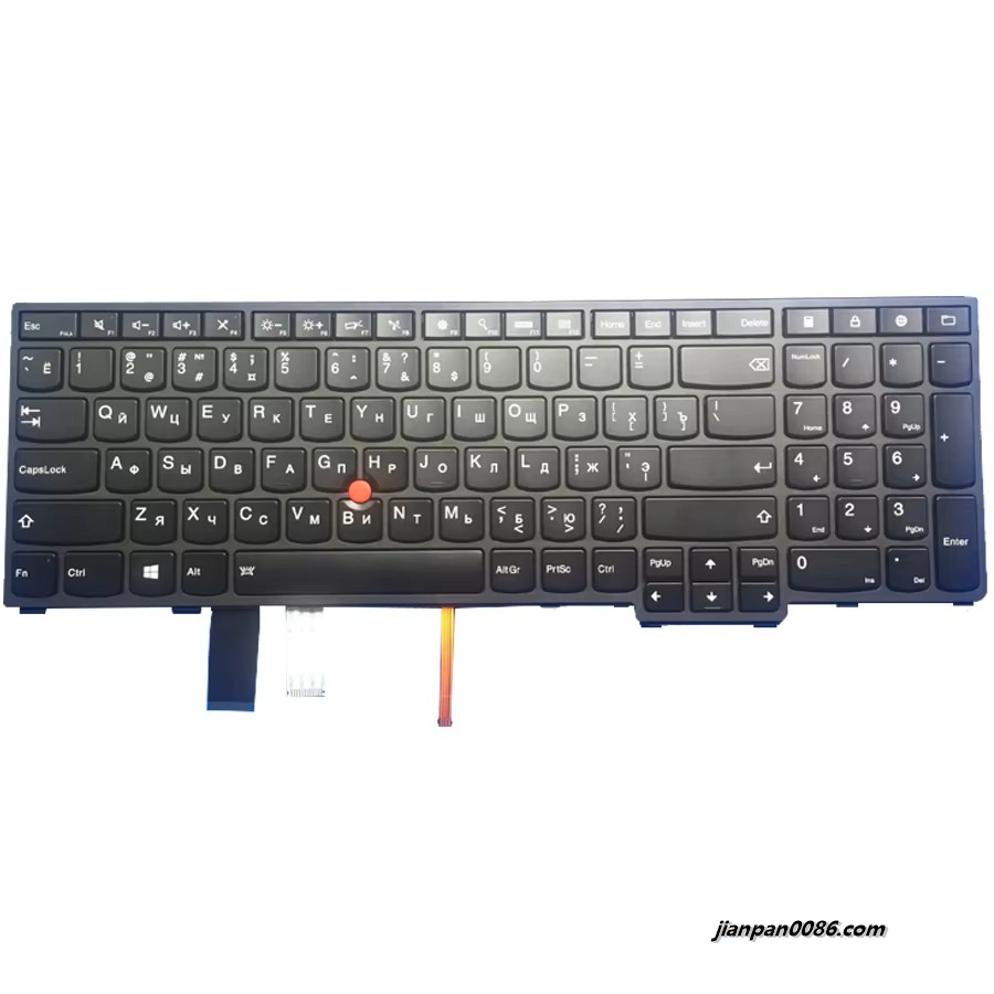 Picture of Original New Russian Language For Lenovo Thinkpad Yoga 15 With Point Stick Backlight Laptop Keyboard 00HW673 SN20E75398