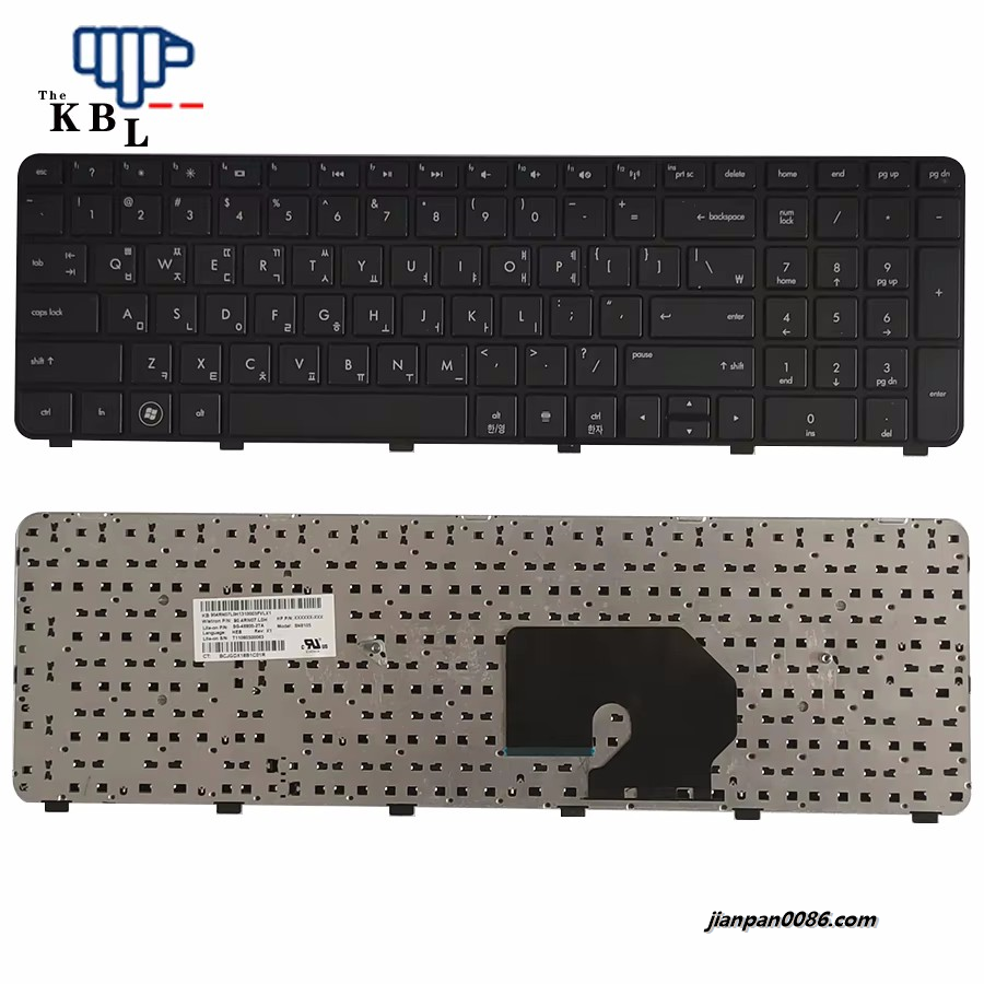 Picture of Original New Korean Language For HP DV7-6000 Black Laptop SG-48800-XRA SN8105 V122503AS1-KR 1PE413