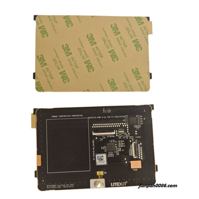 Picture of Original New For Dell Precision7670 7680 7770 7780 Black Laptop Touchpad 142P TM114079 0R5K52