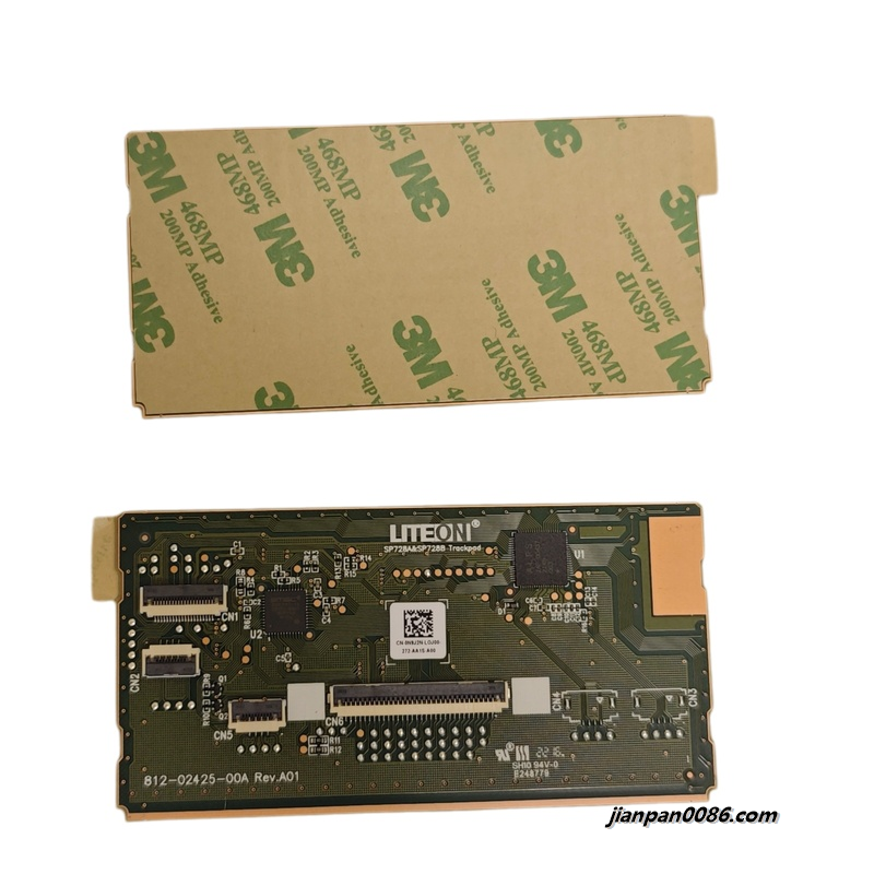 Picture of Original New For Dell Latitude 7280 7290 7380 7480 7490 Green Laptop Touchpad 290P E248779 0N9J2N