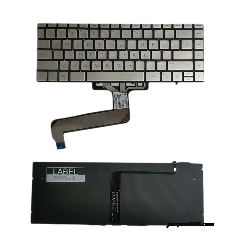 Picture of Original New UK Language For HP Spectre Folio 13-AK 13-AK0013 Backlight Laptop Keyboard PK1325X1C09 TDH1421