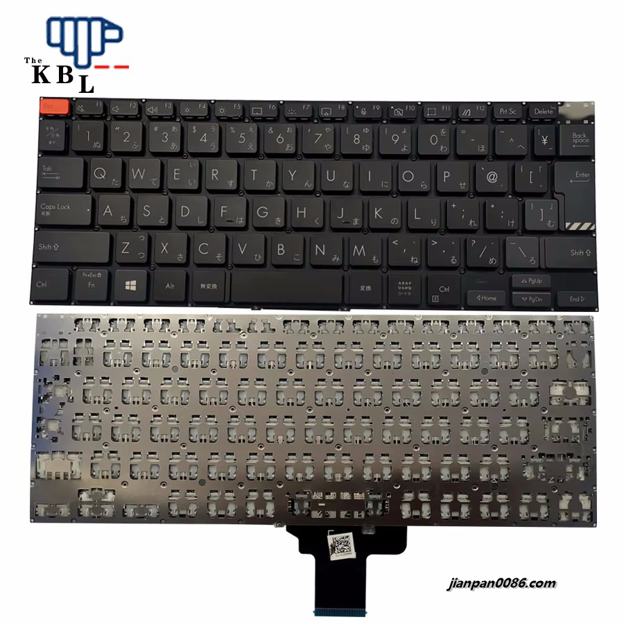 Picture of Original New Japanese Language For Asus Pro14 M7400Q Black No Backlight Laptop Keyboard 002LP20LHA01 6PTDH3546