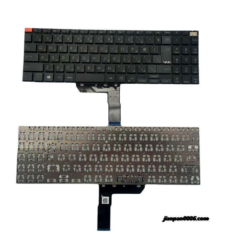Picture of Original New JAPANESE Language For Asus Pro16 M7600Q Black NoBacklight Laptop Keyboard 002L20P50LHA01 TDH3546