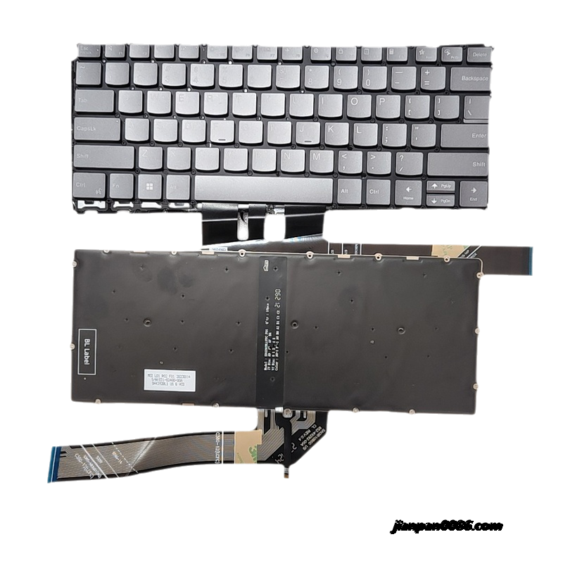 Picture of Original New US Language For LenovoYoga Pro7 Grey Backlit Laptop Keyboard SG-B81861-XUA SN3B10B00 SN21K19857 C141