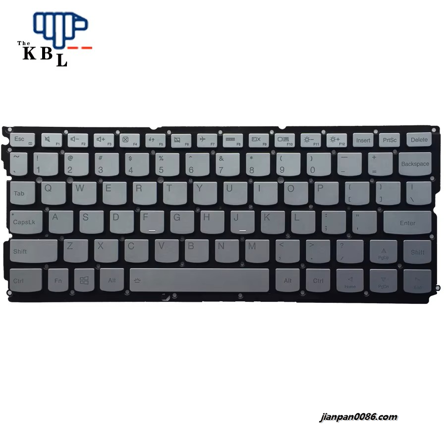 Picture of Original New US Language For Lenovo Yoga 900S US Language Backlit Laptop Silver Keyboard SN20K09907 PK131041A00 40PTDH873
