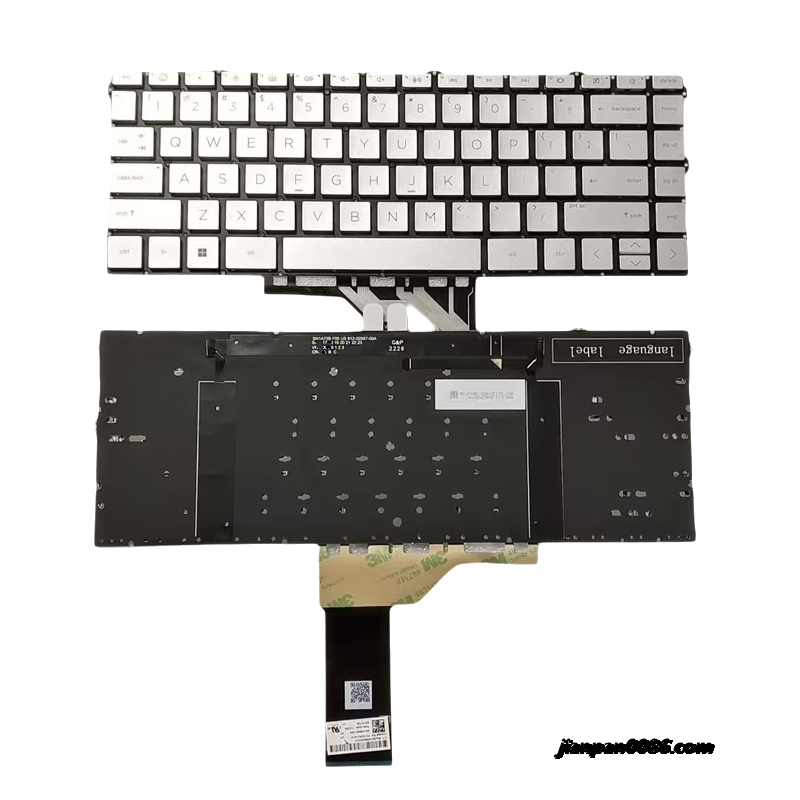 Picture of Oraginal New For HP Envy 16-H US Language Silver Backlit Laptop Keyboard SG-5540-XUA SN1A72B PK133RU1A00 C064