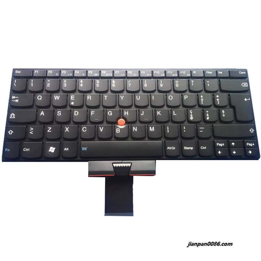 Picture of Original Italy Language New For Lenovo Thinkpad X1 Hybrid 2012 Black Backlight Laptop Keyboard 4W2774