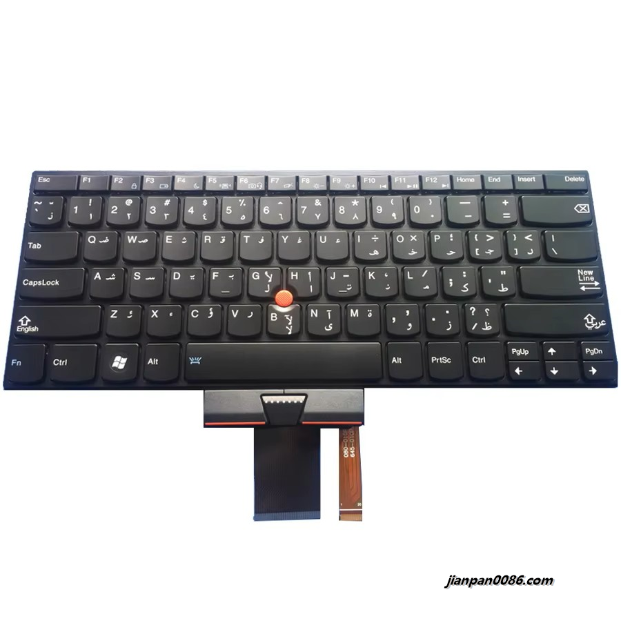 Picture of Original Arabic Language New For Lenovo Thinkpad X1 Hybrid 2012 Black Backlight Laptop Keyboard  04W2762 0B35718