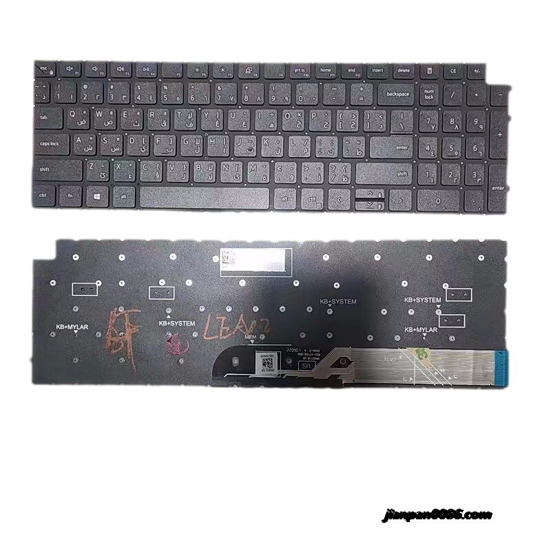 Picture of Original New Arabic Language For Dell Inspiron 7590 NOBacklight Laptop Keyboard SN2011C DPN0VRD1R PK133LE1A02 4pA514