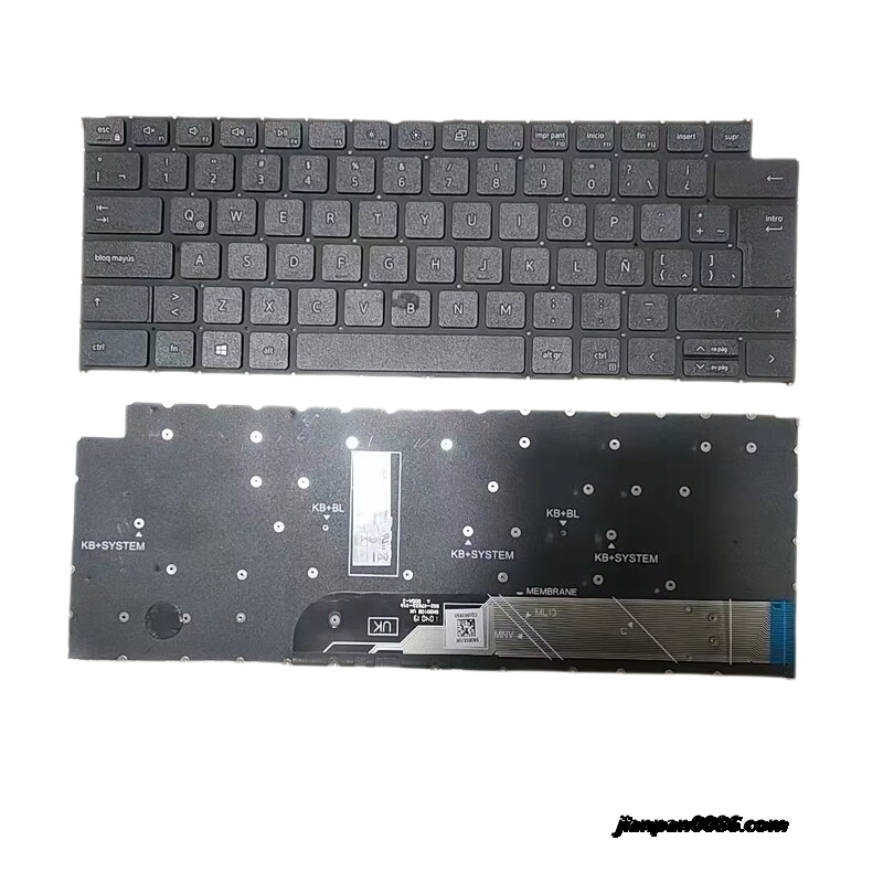 Picture of Original New Latin Language For Dell Inspiron 13 7490 5390 NOBacklight Laptop Keyboard SG-A5700-29A SN2010 PN0YXTP2 2PA518 19020