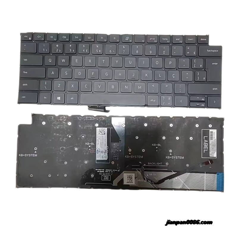 Picture of Original New Brazil Language For Dell 3420 5310 NEW7490 Black Backlight Laptop Keyboard SG-5710-40A SN2010 B DPN0 RTJFR 6PA512 18986