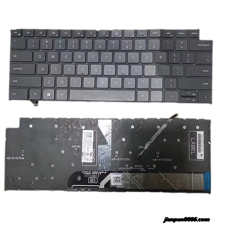 Picture of Original New US Language For Dell 3420 5310 7490 Black Backlight Laptop Keyboard SG-5710-XUA SN2010B DPN0PK7DT 7PA512 18980