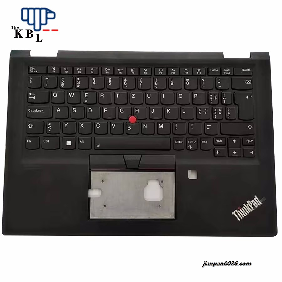 Picture of Original New Swiss For IBM Thinkpad X390 C Shell Black Backlight With Point Stick Laptop Keyboard SN20V77695