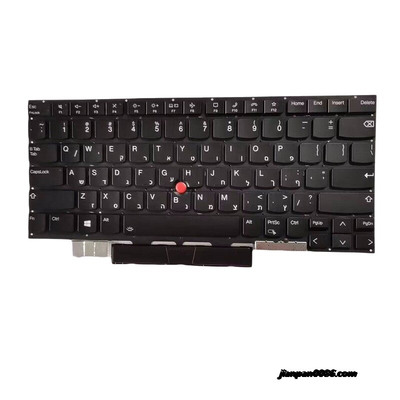Picture of Original New Hebrew Language For Lenovo ThinkPad X1 Carbon 9TH 2021 Backlit Laptop With Pointer V201220AS1 HB 