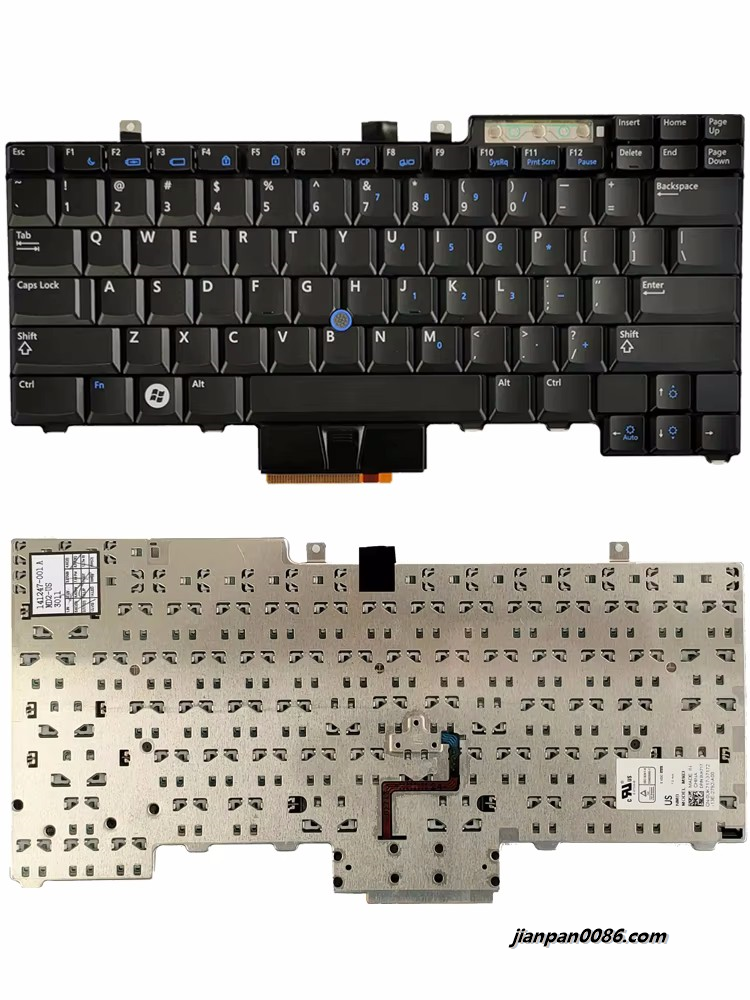 Picture of Original New For Dell Latitude E6400 E6500 E6410 E6510 US Language Black Laptop Keyboard 0UK717 1PE568