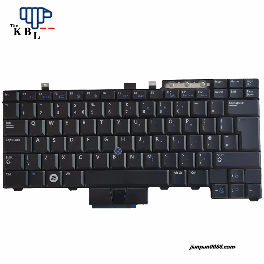 Picture of Original New UK Language For Dell Latitude E6400 E6500 E6410 E6510 M2400 M4400 Laptop Keyboard 0RX221 V081325EK1 3E4579