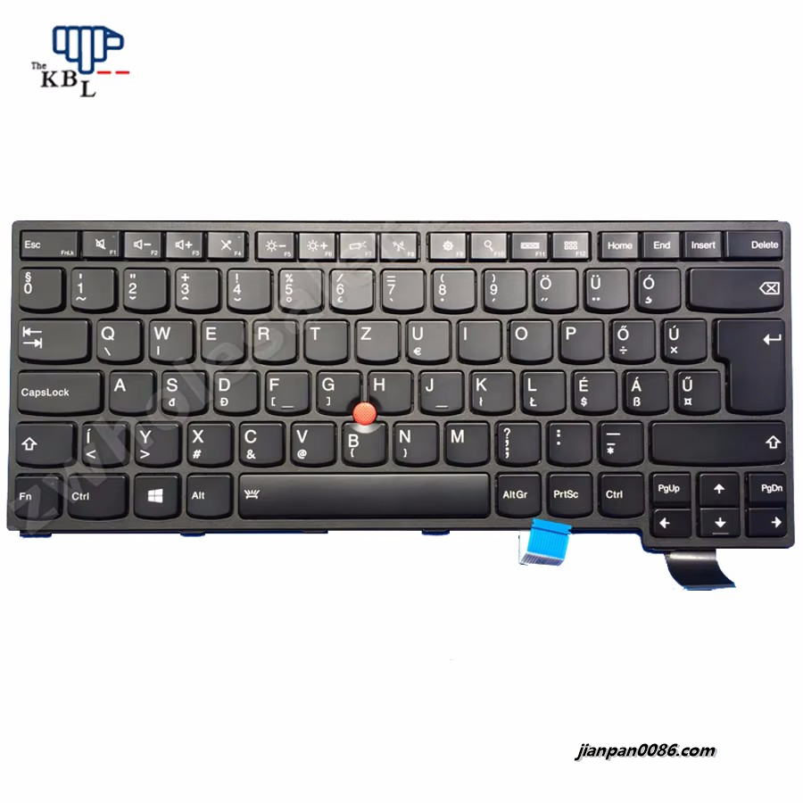 Picture of Original New For IBM Thinkpad S3 Yoga 14 HUNGRY HG keyboard Backlit Laptop Keyboard MP-14A86HUJ442 SN20F98429AA  FRU NO.00HW778  B153