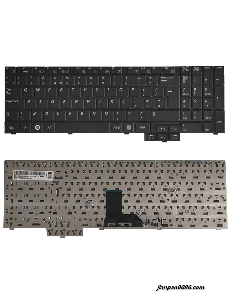 Picture of Original New UK Language For Samsung R528 R517 R523 R540 R525 RV508 R530 R620 Laptop Keyboard 4P6001