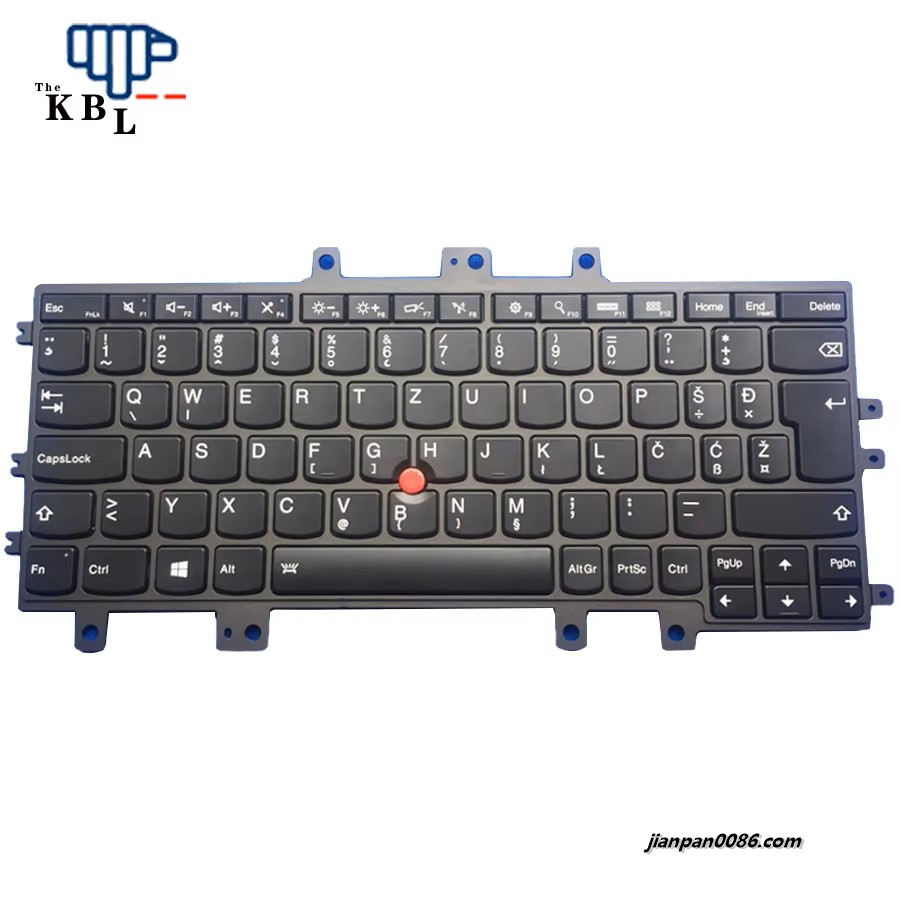 Picture of Original New SL SA YU Language For Lenovo ThinkPad Helix G2 2ND 20CG 20CH Keyboard Backlit SN20E75249 SG-64600-2CA 2PTDH4644