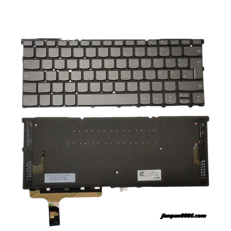 Picture of Original New Germany Language For Lenvov S940-14 Grey Backlight Laptop Keyboard SG-95430-2DA SN8382BL 8PTDH5334