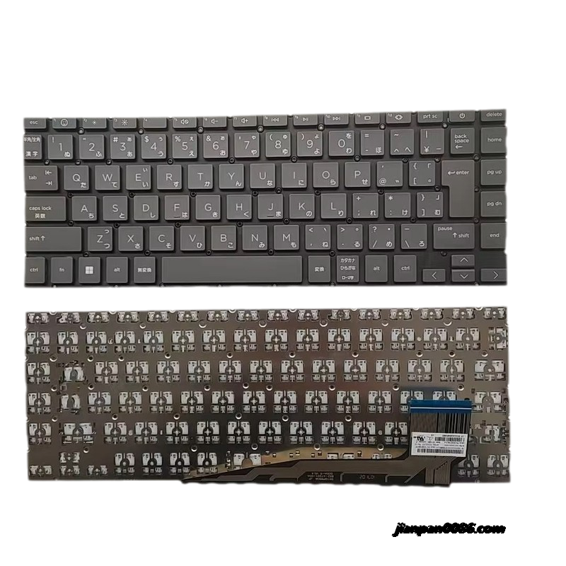 Picture of Original New Japanese Language For HP PAVILION 13-BE Grey NOBacklight Laptop Keyboard SG-B2140-2VA  SN1A802  A770