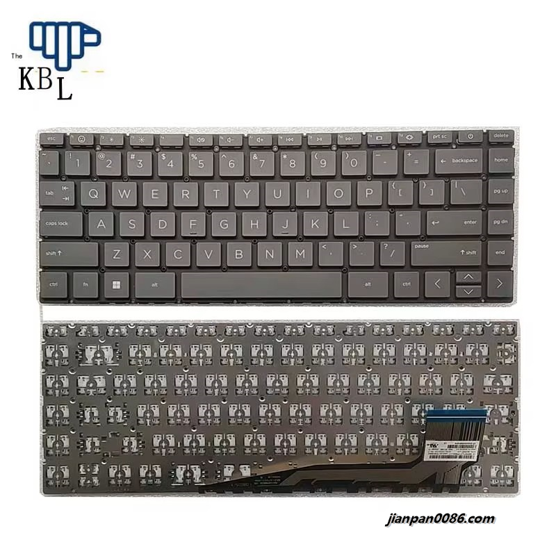 Picture of Original New US Language For HP PAVILION 13-BE NOBacklight Grey Laptop Keyboard SG-B2410-XUA  SN1A802