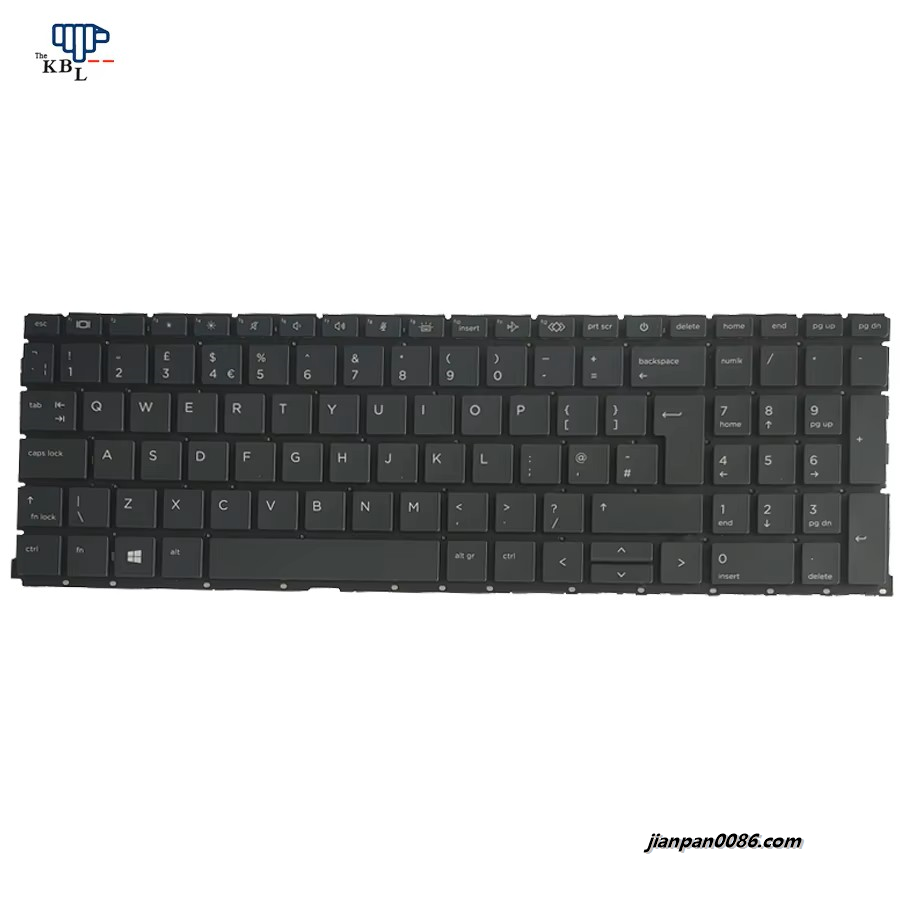 Picture of Original New UK Language For HP ProBook 450 G8 455 G8 Backlit Laptop Keyboard SN6195BL SG-A4310-2BA 2P11653