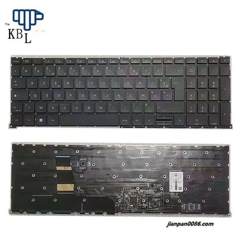 Picture of Original New French Language For HP ELITEBOOK 865 G9 Black Backlight Laptop Keyboard SG-1920-2FA SN1A93B2 A782