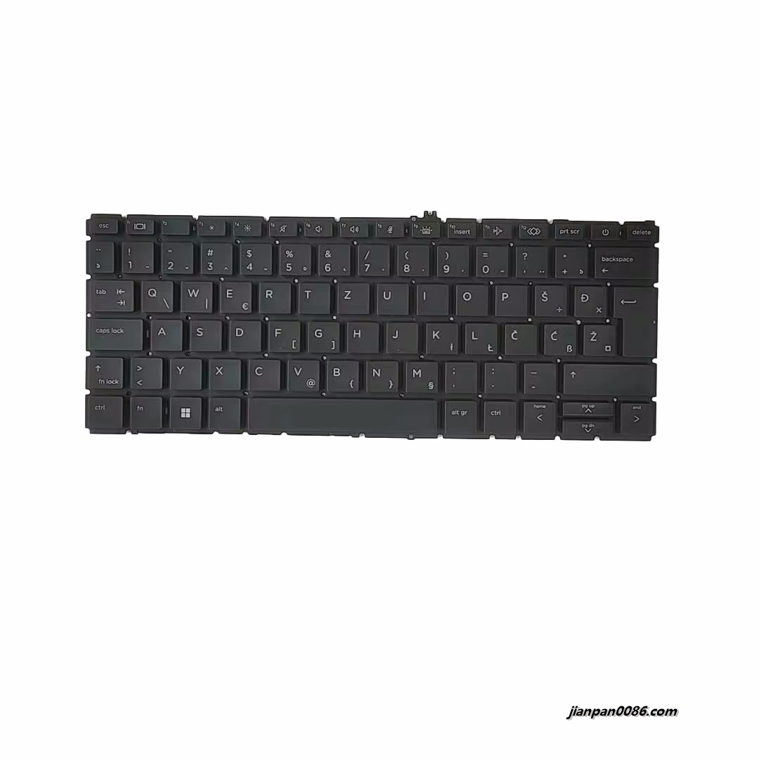 Picture of Original New Slovenian Language For HP 830 G7 Black Backlight Laptop Keyboard  SG-2110-2YA SN9190BL 1PA025 19090
