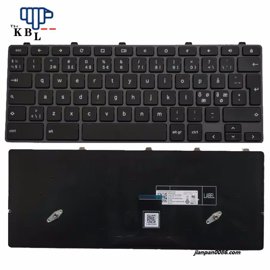 Picture of Oraginal New DN Language For Dell Google 5190 Laptop Keyboard 0WYJKM E194 2PCS