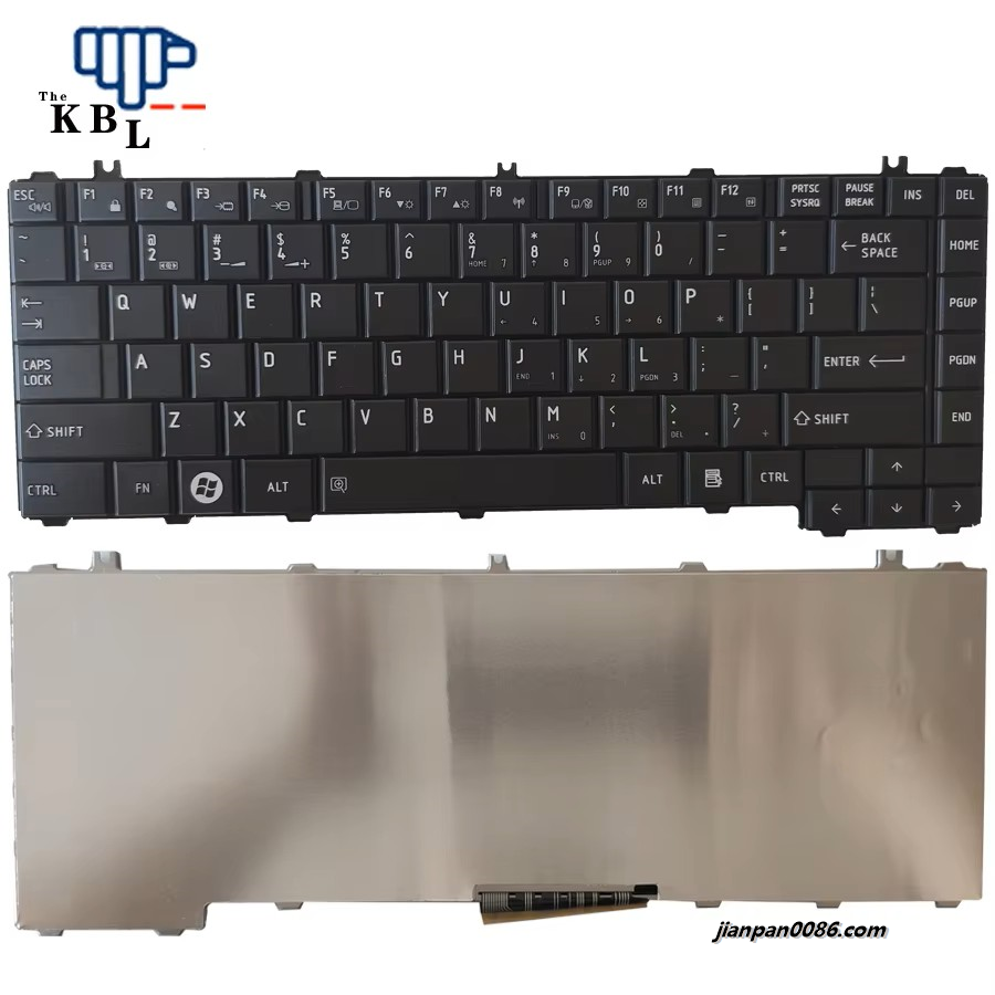 Picture of Original New US Language For Toshiba C600 C600D L640 L600 L600D L630 C640 C645 Black Laptop Keyboard 1PE7 MP-09M73US6920