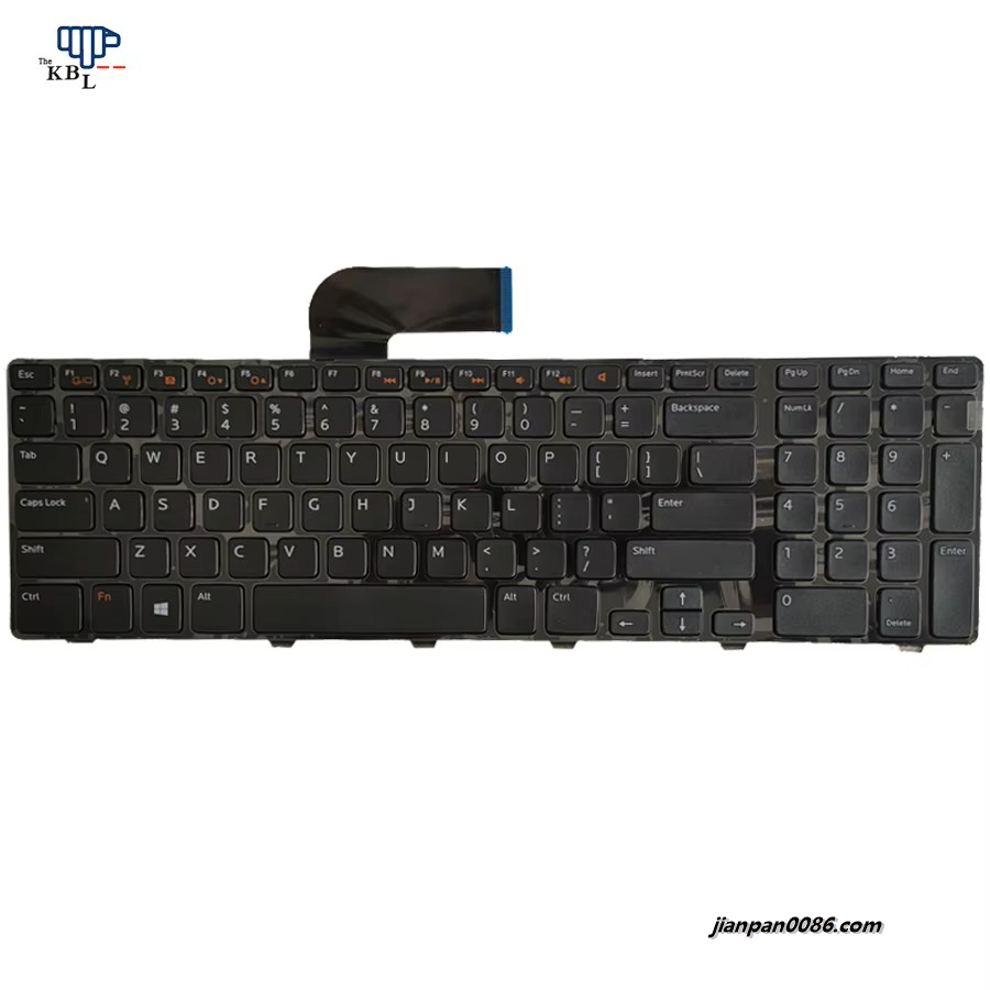 Picture of Original New US Language For Dell Inspiron 17R N7110 17R 7110 XPS 17 BLack Laptop Keyboard 002T5N NSK-DY0SW 1P5650
