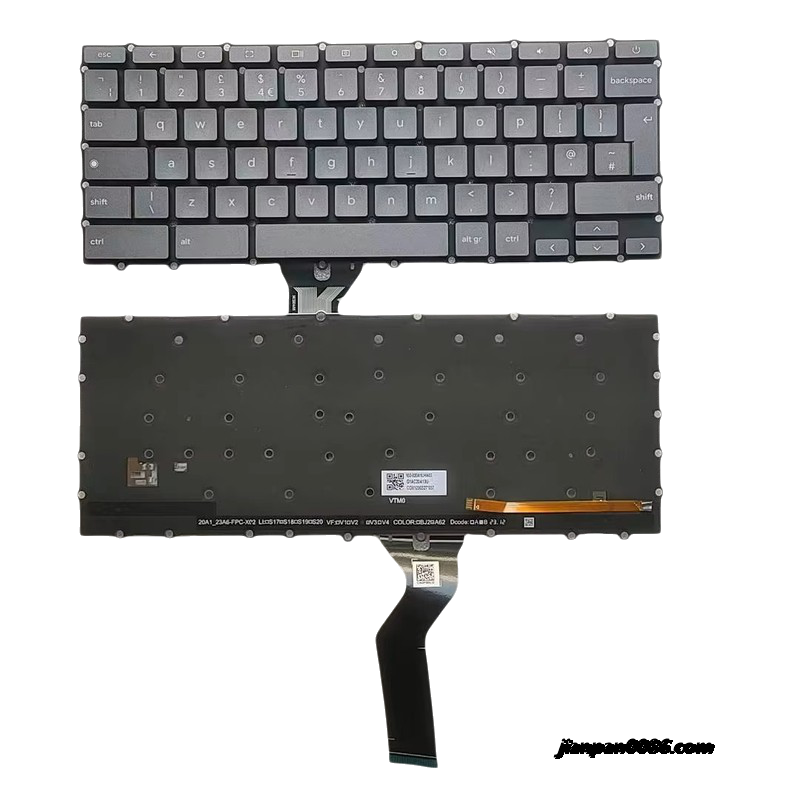 Picture of Original New UK Language For Acer Chromebook C738T Backlight Laptop Keyboard G1AC20A13U 3PA895