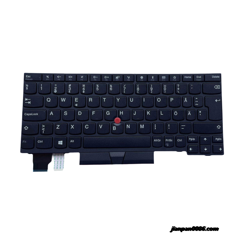 Picture of Original New Sweden Language For Lenovo ThinkPad X280 X285 X390 X395 Black Laptop Keyboard PK131L63BA28 FRU.5N20V43313 2H-ABFSWL70111