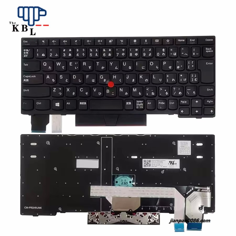 Picture of Original New Japanese Language For IBM Thinkpad X280 X285 X390 X395 Black NoBacklight Laptop Keyboard PK131L61A35  SG-91580-2VA  SN1394  FRU NO.5N20V43171 A350