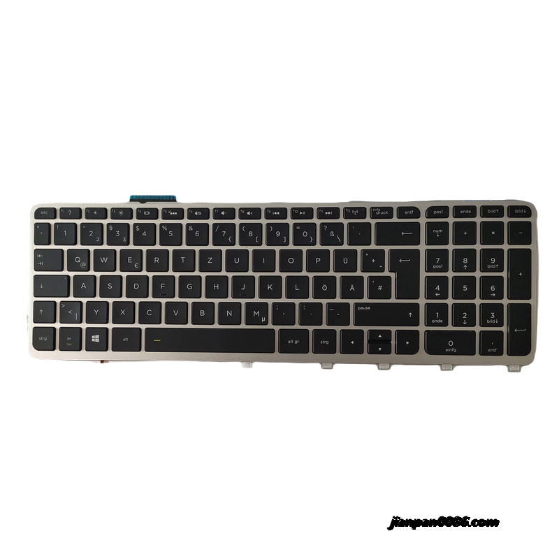 Picture of Original New Germany Language For HP Envy 15-J 17-J 17-j000 15-J085NR Backlit  Laptop Keyboard V140626A E132