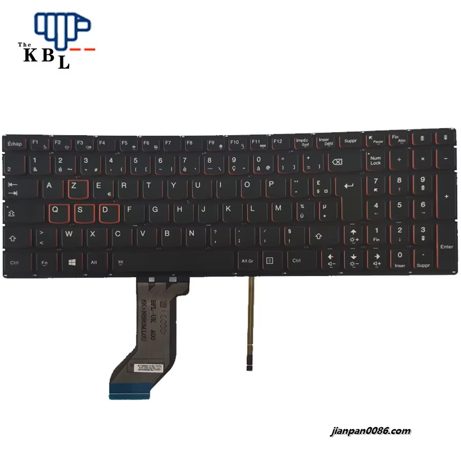 Picture of Original New For Lenovo Ideapad Y700-17ISK France Backlit Laptop Keyboard SN20H54508 PK130ZF1A18