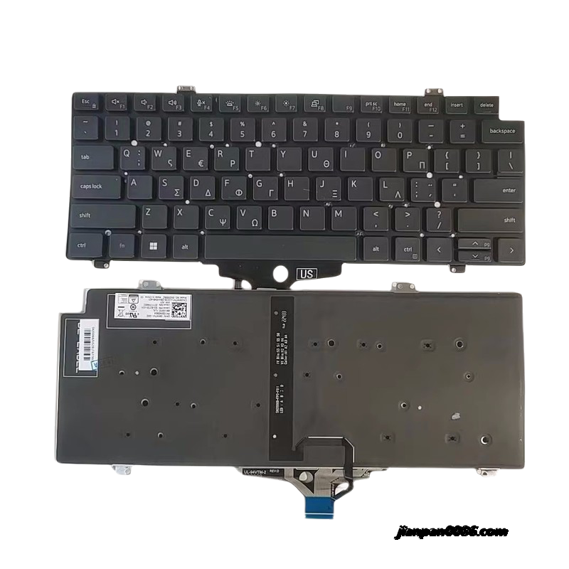 Picture of Oraginal New Greece Language For Dell Latitude 7420 7410 7521 5420 7520 5421 Black Laptop Keyboard PK133IW3B05 SG-B2730-X2A  SN2006BZ  PK13IW3B04 DP/N:0MWTN1  A584 6PA579