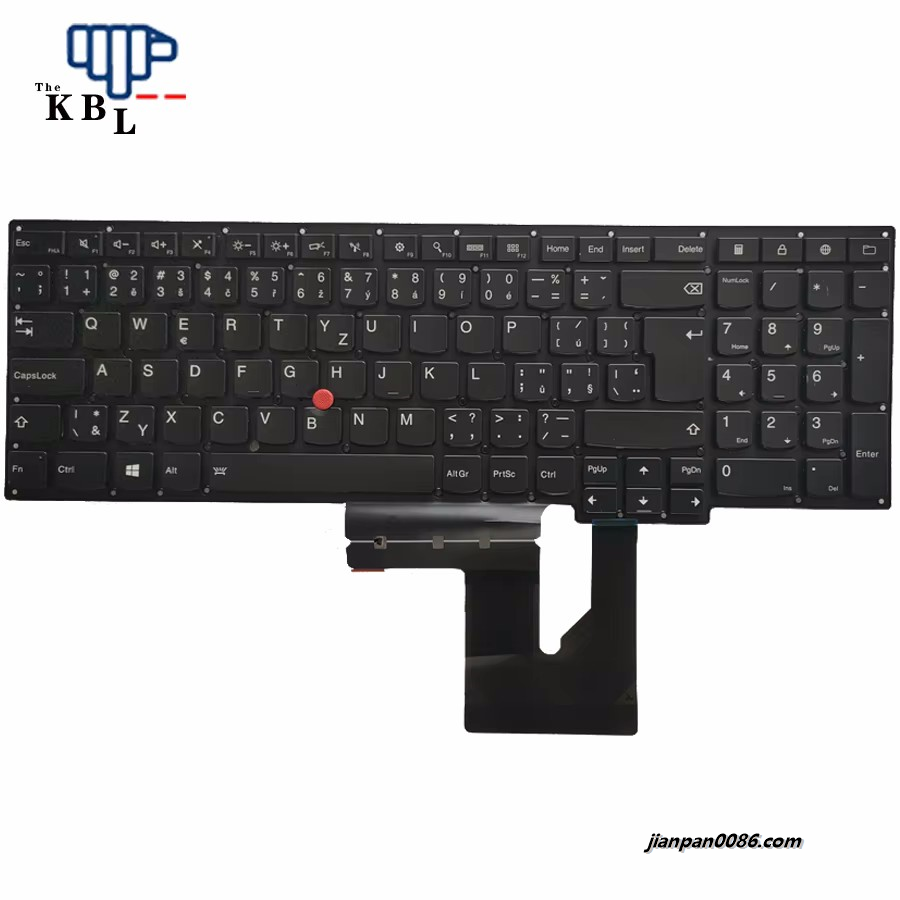 Picture of Oraginal New Czech Language For Lenovo Thinkpad Edge S531 Backlit Laptop Keyboard 0C44884 SG-60600-2CA 5966E324