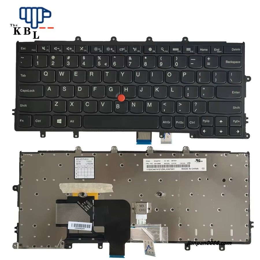 Picture of Oraginal New US Language For Lenovo Thinkpad X240 X250 X260 Black Laptop Keyboard 04Y0968 852-42578-BXA