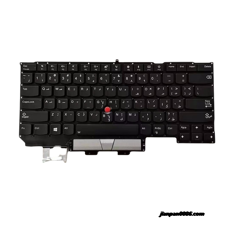 Picture of Original New Arabic Language For IBM Thinkpad X1 Carbon 2017 Black Backlight Silver  LeftRightKey Laptop V160520DS1 AR PK1316R2C03 25PTDH5852