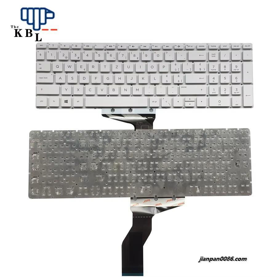 Picture of Original Swiss Language For HP Pavilion 15-BS 15-BW 15-CC White Laptop Keyboard PK132043C11 SG-87520-XXA HPM16M63CH-6981 E641