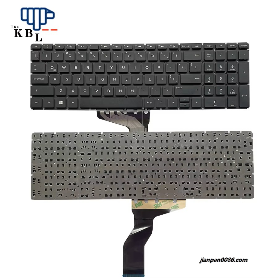 Picture of Original New Latin Language For HP Pavilion 15-BS 15-BW 15-CC Black Laptop Keyboard PK132044A23 PN2B-AB330C211 13PE644