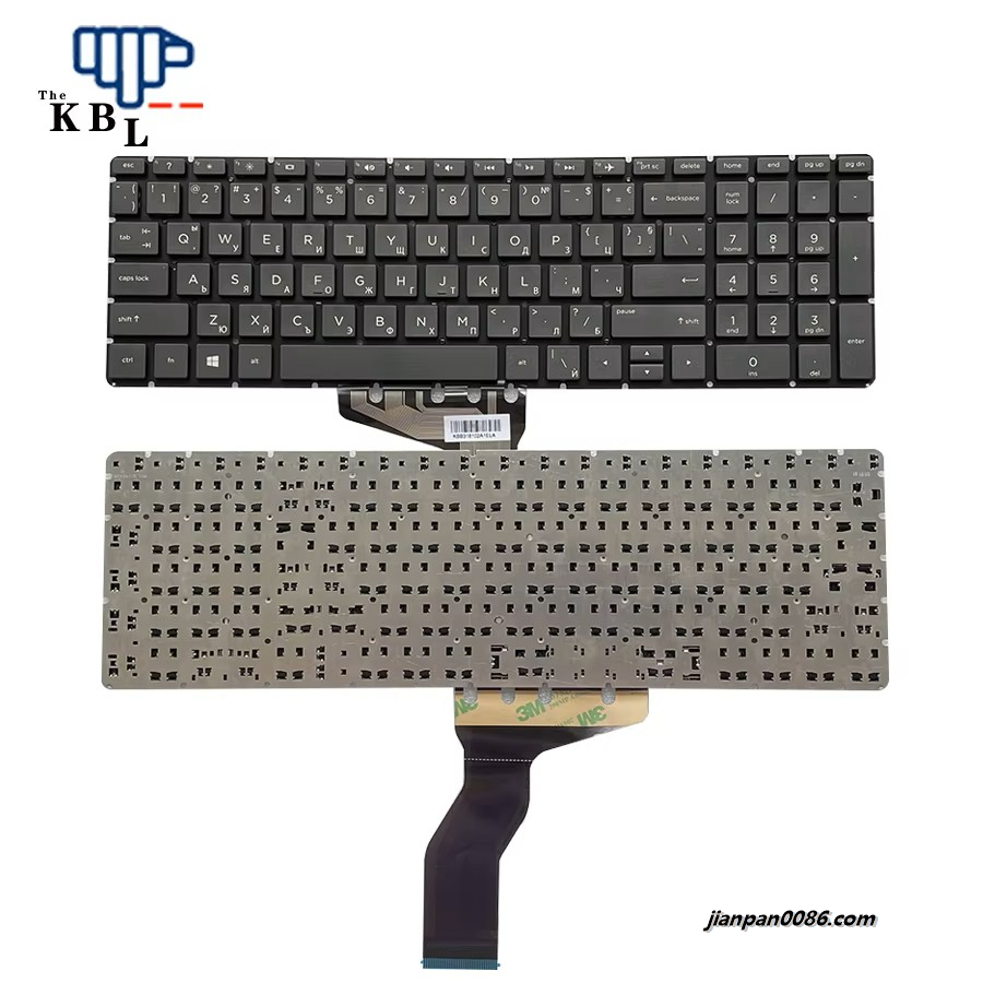 Picture of Original New Bulgaria Language For HP Pavilion 15-BS 15-BW 15-CC Black  Laptop Keyboard PK132044E26 PN2B-AB331C210 33PE642