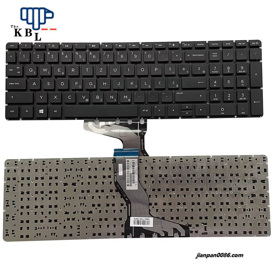 Picture of Original New SA SL YU Language For HP Pavilion 15-BS 15-BW 15-CC Black Laptop Keyboard SG-87300-3MA E849