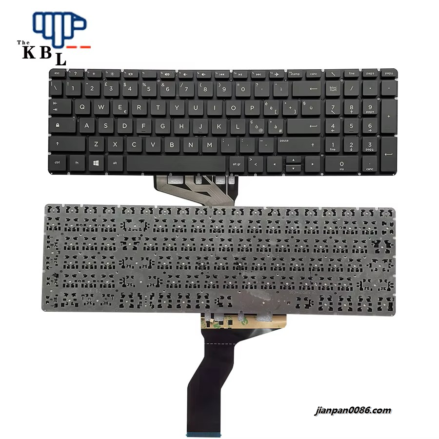 Picture of Original New Italy Language For HP Pavilion 15-BS 15-BW 15-CC Grey Laptop Keyboard PK132041E13 4PE644