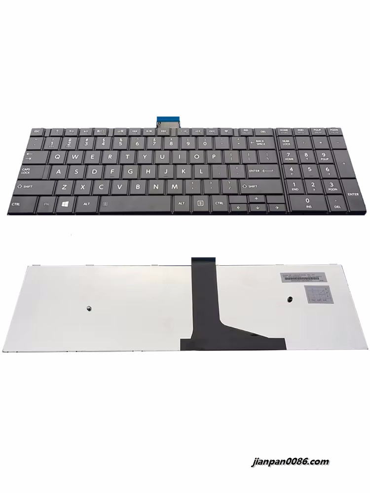 Picture of Original New US Language For Satellite C50 C50-A C50D-A C55D Keyboard PK1315H2A00 MP-13R93US-698  A116